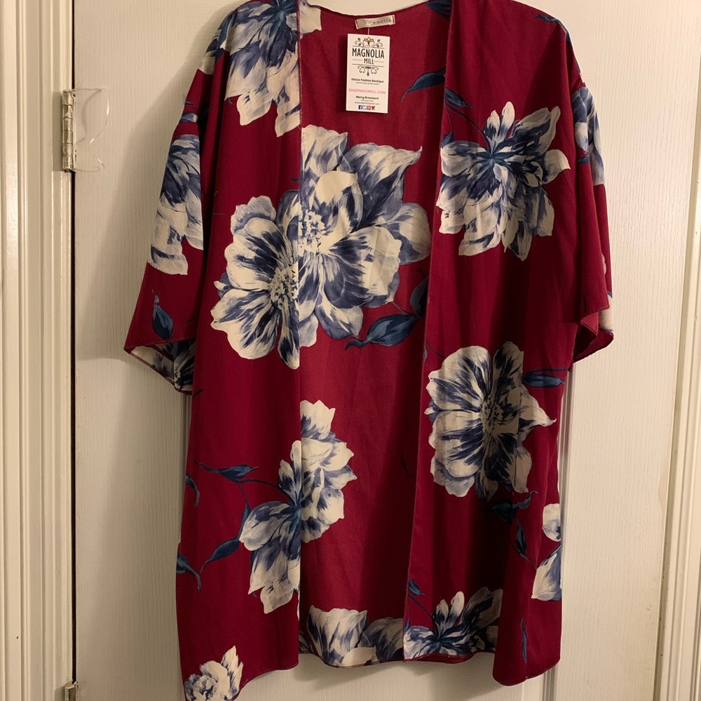 Floral kimono